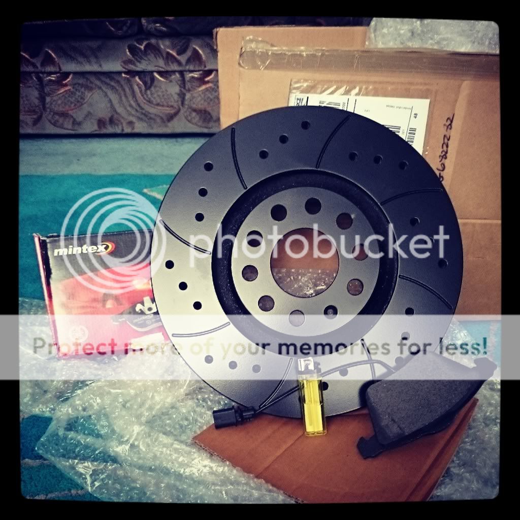 MTEC Discs + Mintex Pads + Painting Calipers [PICS]